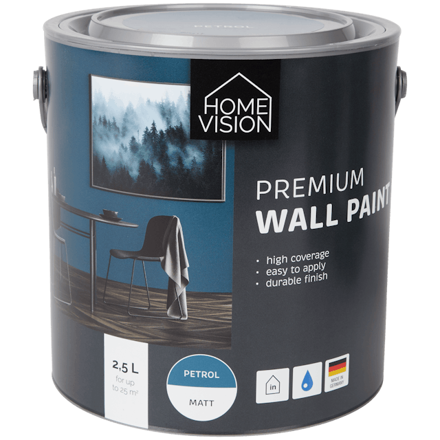 Home Vision matte muurverf Blauw liter | Action.com