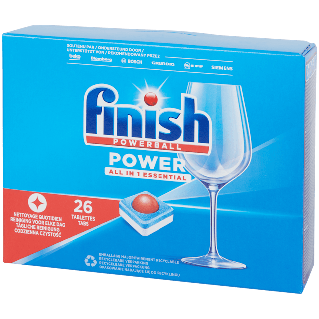 FINISH Powerball ultimate tablettes lave-vaisselle tout-en-1 42 tablettes  pas cher 