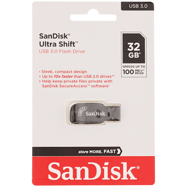 Beweging Mew Mew Verdampen SanDisk USB-stick Ultra Shift | Action.com