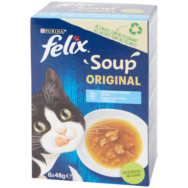 Nourriture chat en sachet : Soup' FELIX®