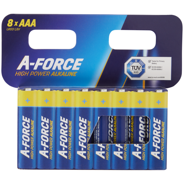 A-Force AAA batterijen Action.com