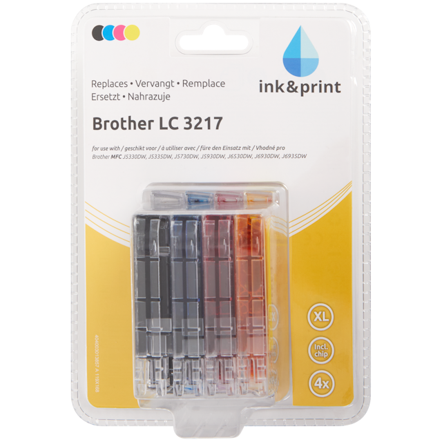 Cartouches d'encre Ink & Print Brother LC 3217