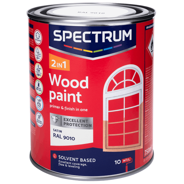 Spectrum zijdeglans houtlak 750 ml |