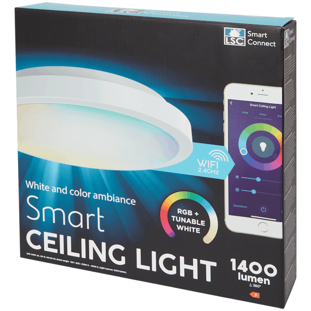 Tientallen Zijdelings Kelder LSC Smart Connect plafondlamp | Action.com