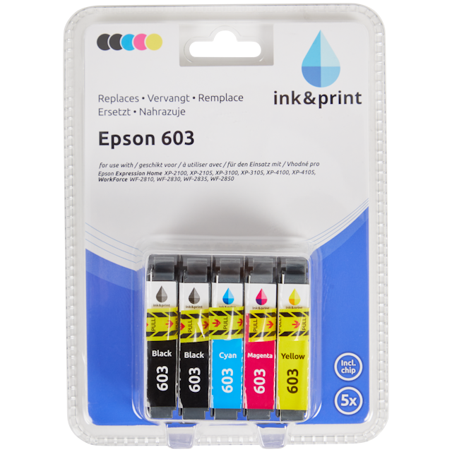 Epson Singlepack Yellow 603XL Ink - Original - Jaune - Epson - Expression  Home XP-2100 - XP-2105 - XP-3100 - XP-3105 - XP-4100