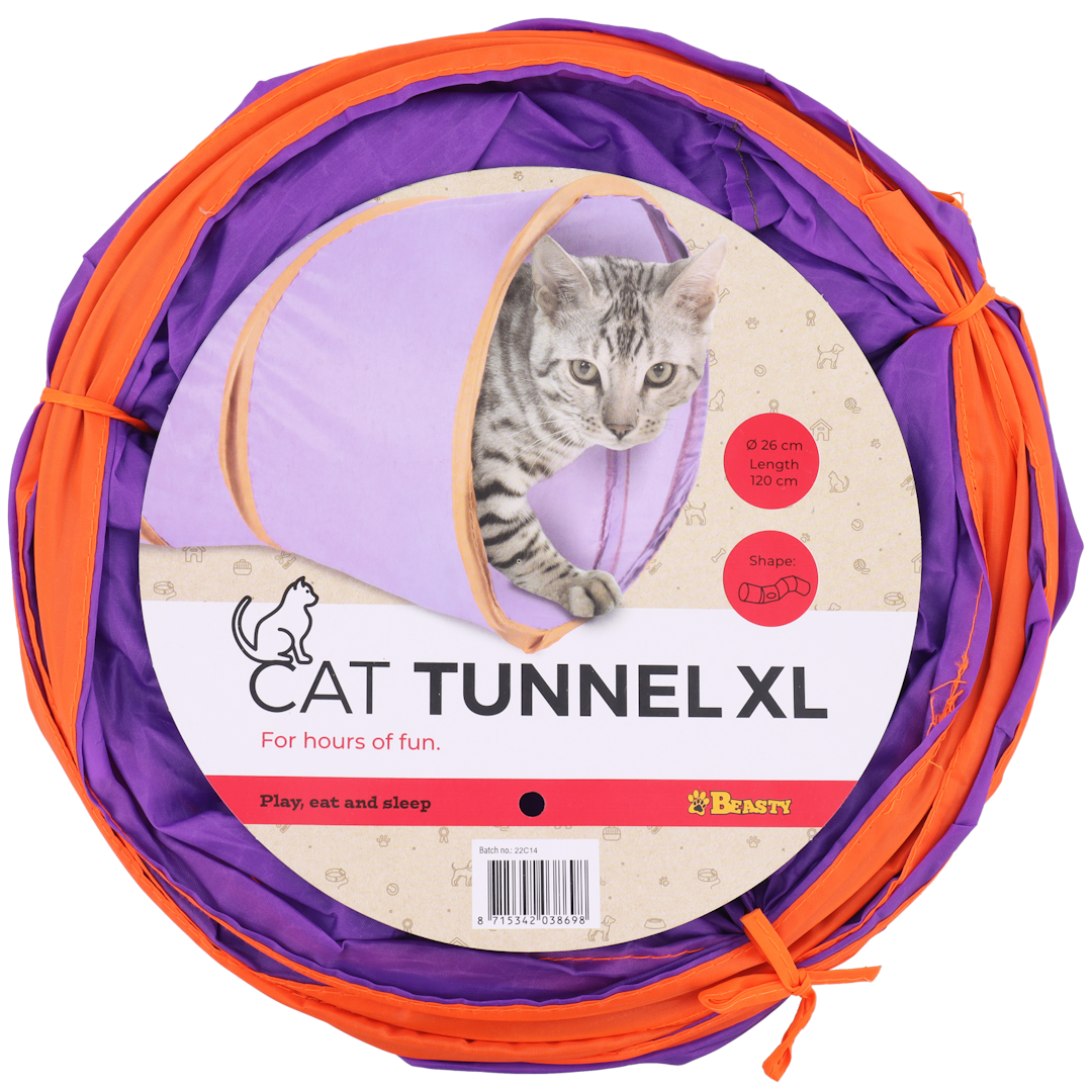 Tunnel pieghevole per gatti