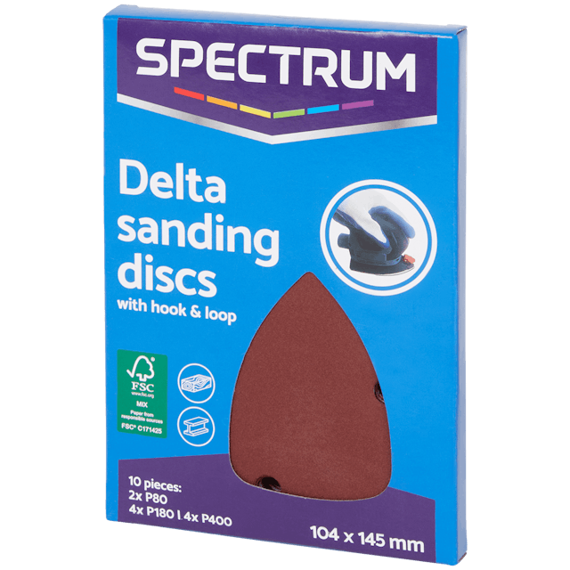 Spectrum delta schuurschijven