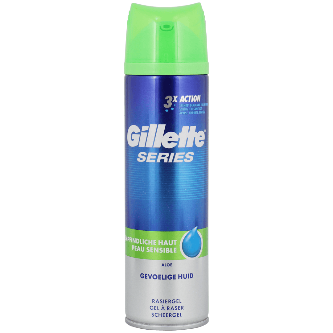 Holicí gel Gillette Sensitive
