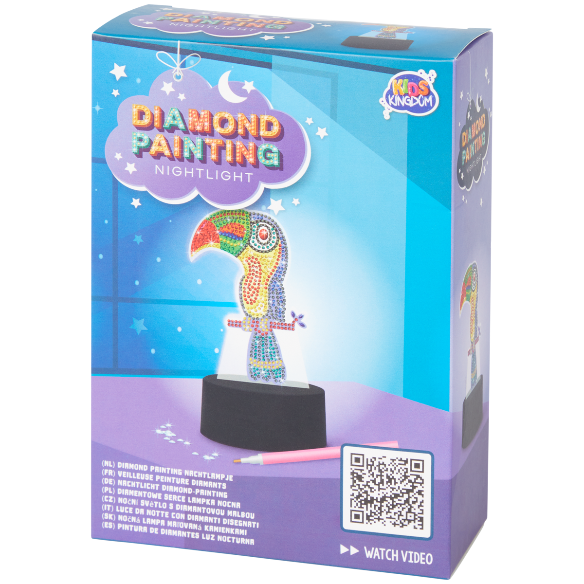 Kids Kingdom diamond painting nachtlamp