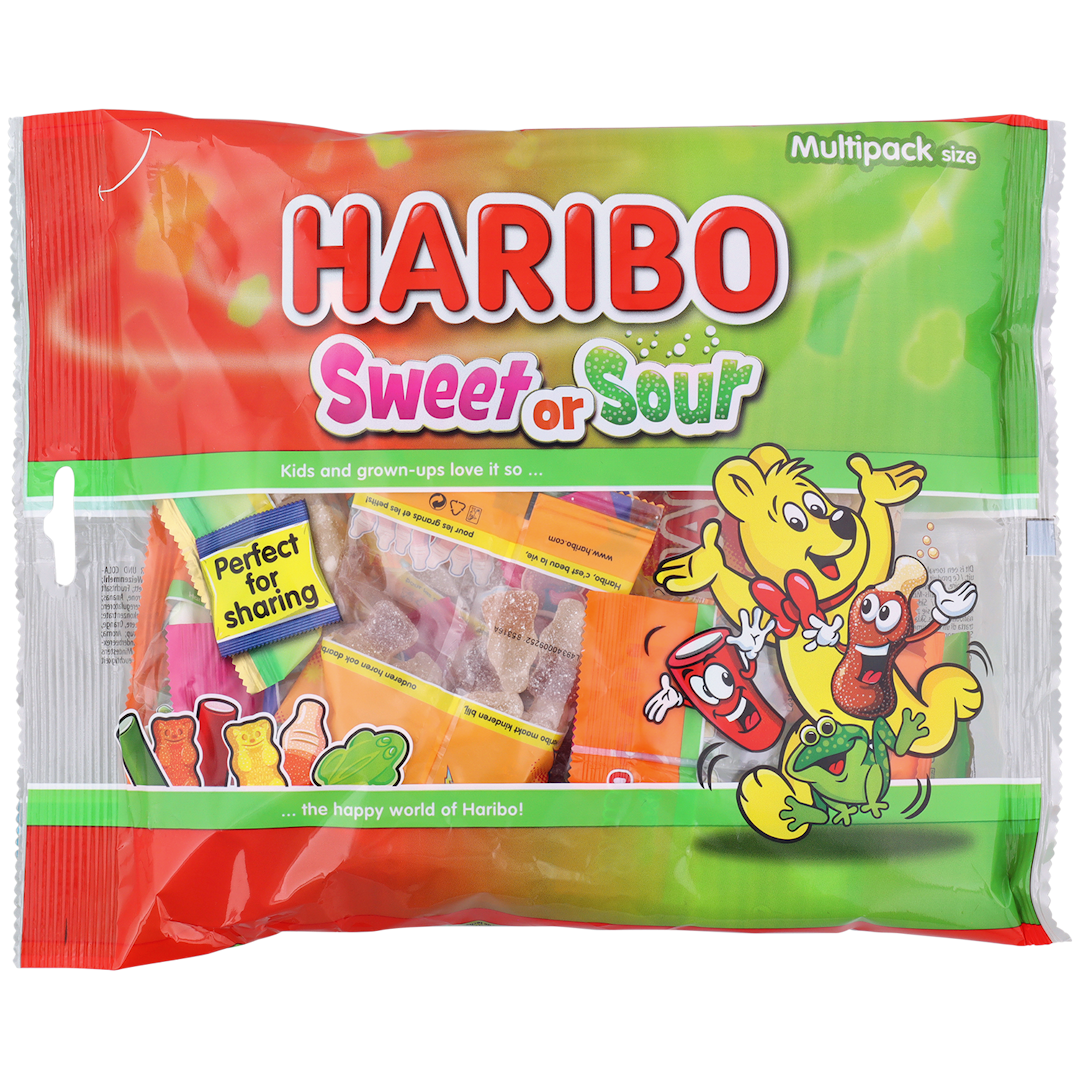 Bolsa de golosinas Haribo Sweet o Sour