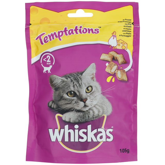 Kočičí pamlsky Whiskas Temptations Whiskas