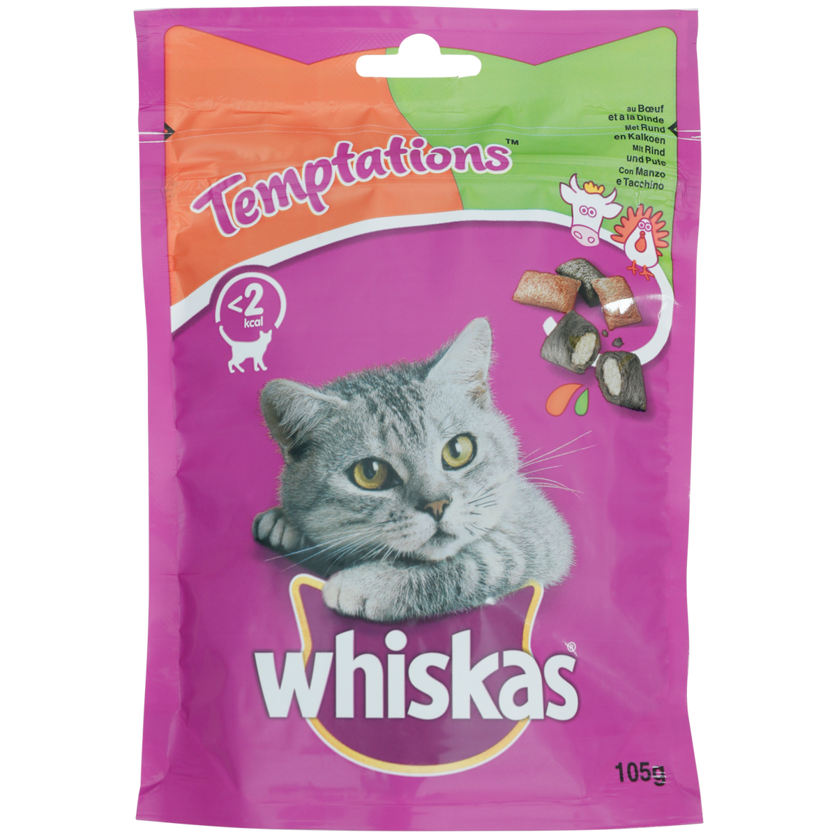 Whiskas Temptations Katzensüßigkeiten