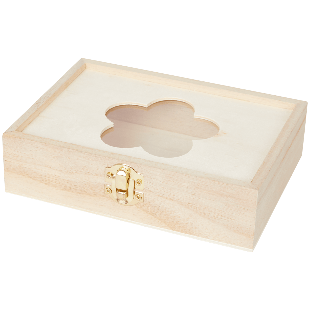 Caja de madera para manualidades