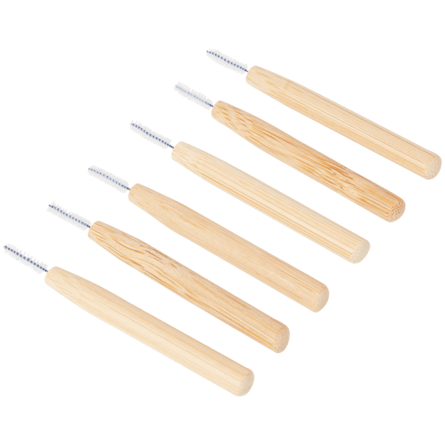 Palillos interdentales de bambú Dentapro