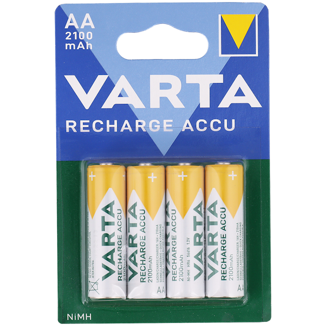 Varta oplaadbare batterijen AA