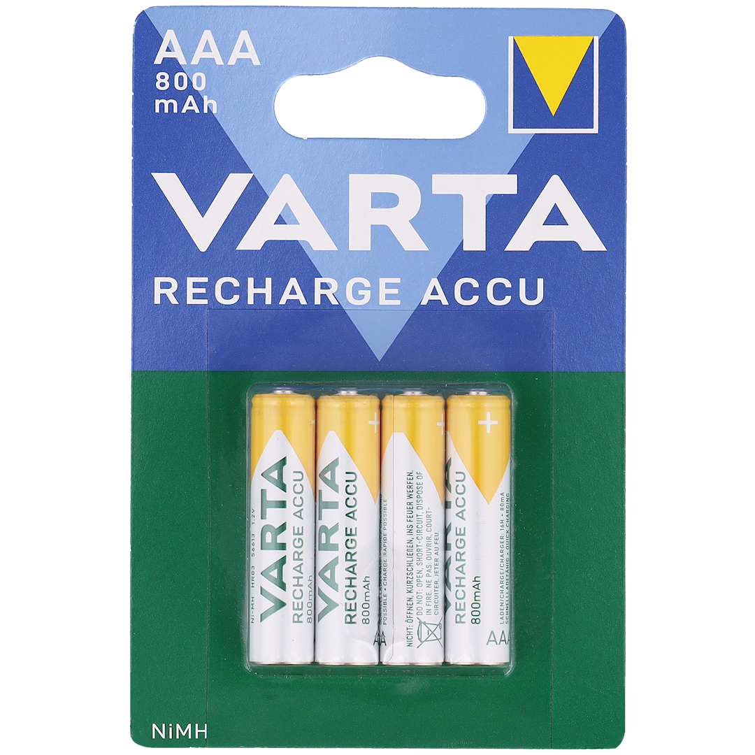 Batterie ricaricabili AAA Varta