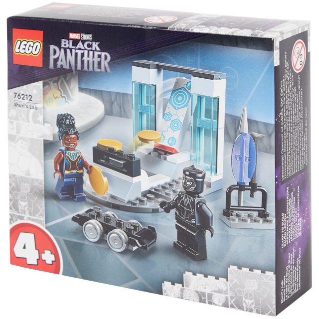 LEGO Marvel Black Panther Laboratorio de Shuri