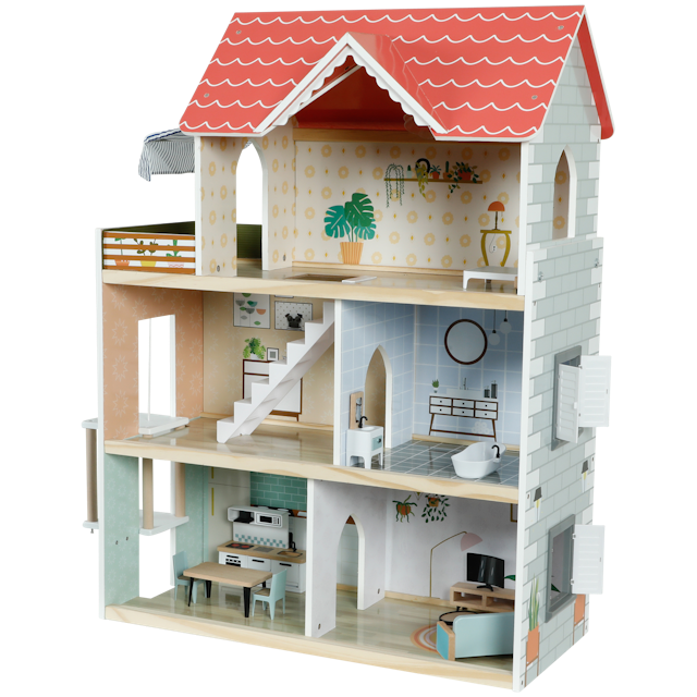 Casa delle bambole in legno Mini Matters