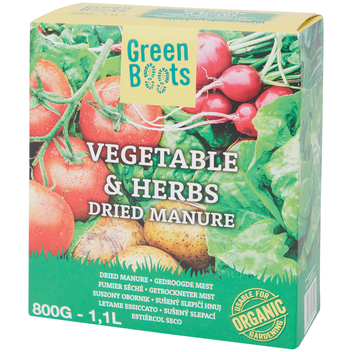 Engrais pour légumes et herbes aromatiques Green Boots