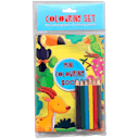 Mini-Malbuch mit Buntstiften