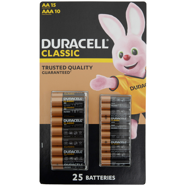 Duracell batterijen AA/AAA