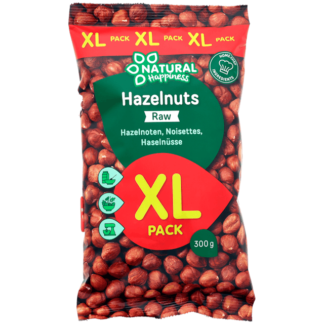Natural Happiness hazelnoten XL-pack