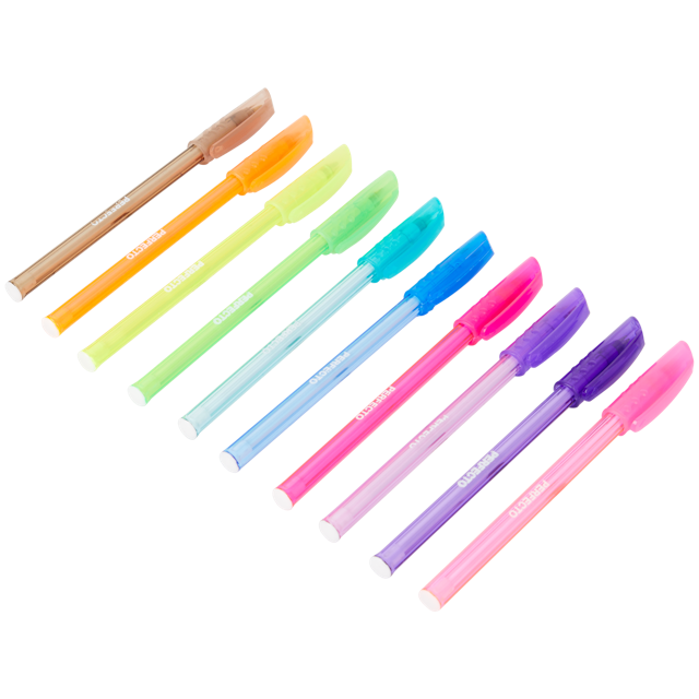 Gekleurde balpennen
