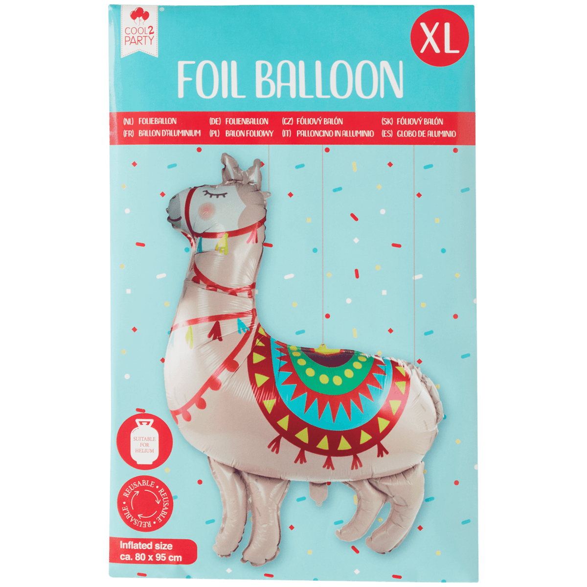 XL Tier-Folienballon
