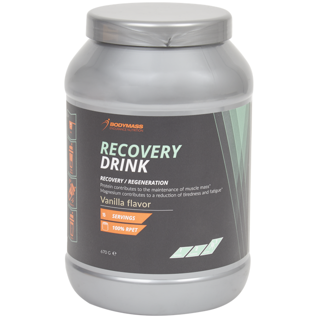 Bodymass Recovery Drink Pulver Vanille