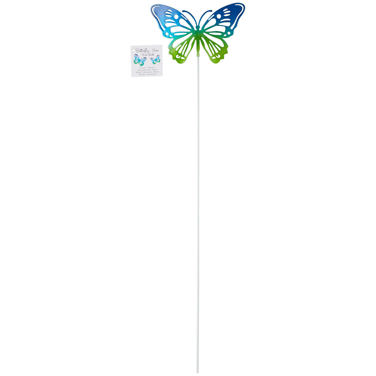Picchetto decorativo con farfalla