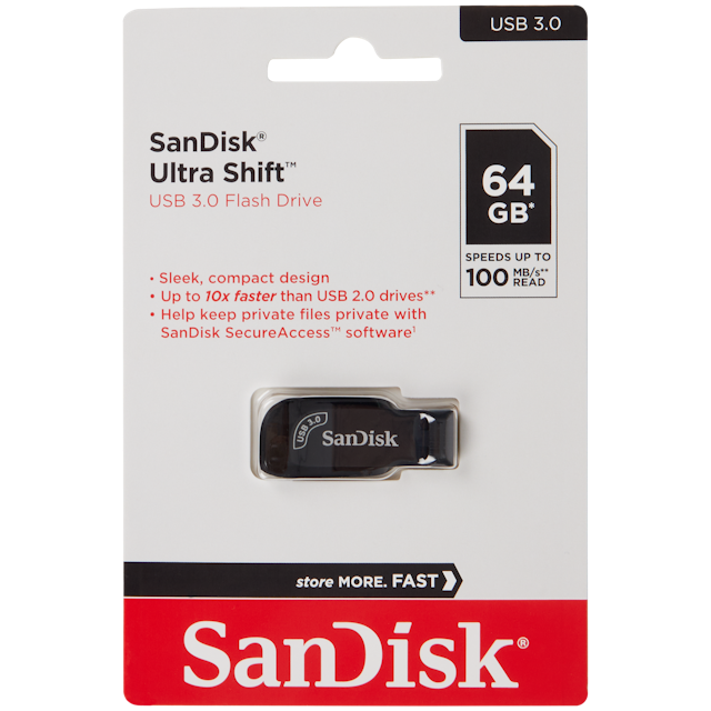 Memoria USB SanDisk Ultra Shift