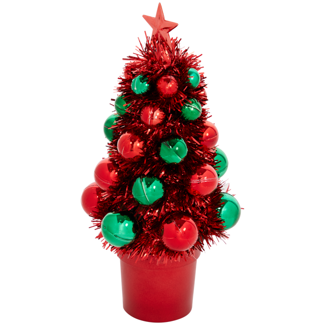 Mini-kerstboom met ballen