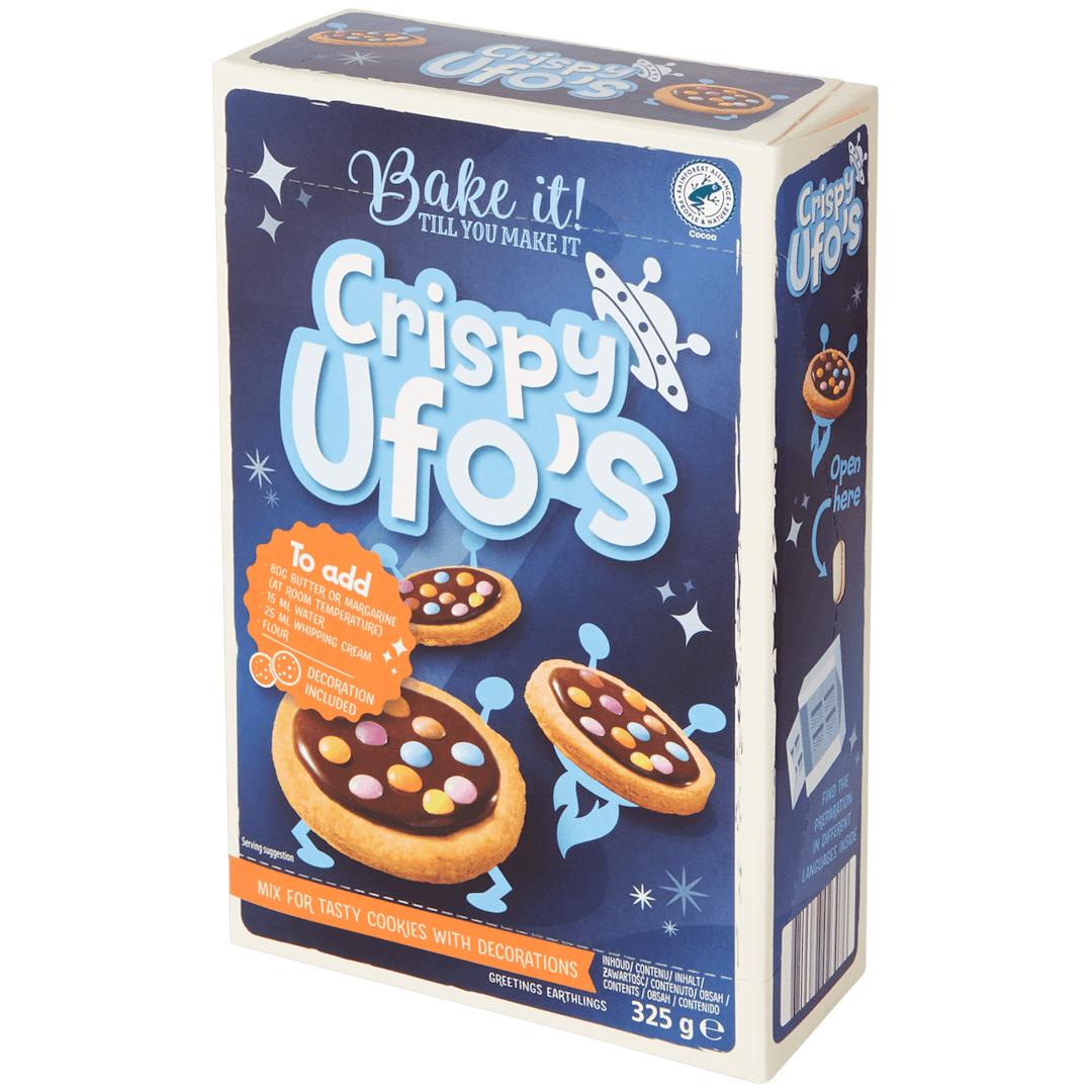 Préparation à biscuits Bake it! Chocolate UFO's