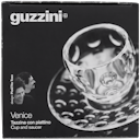 Guzzini espressokop en schotel Venice