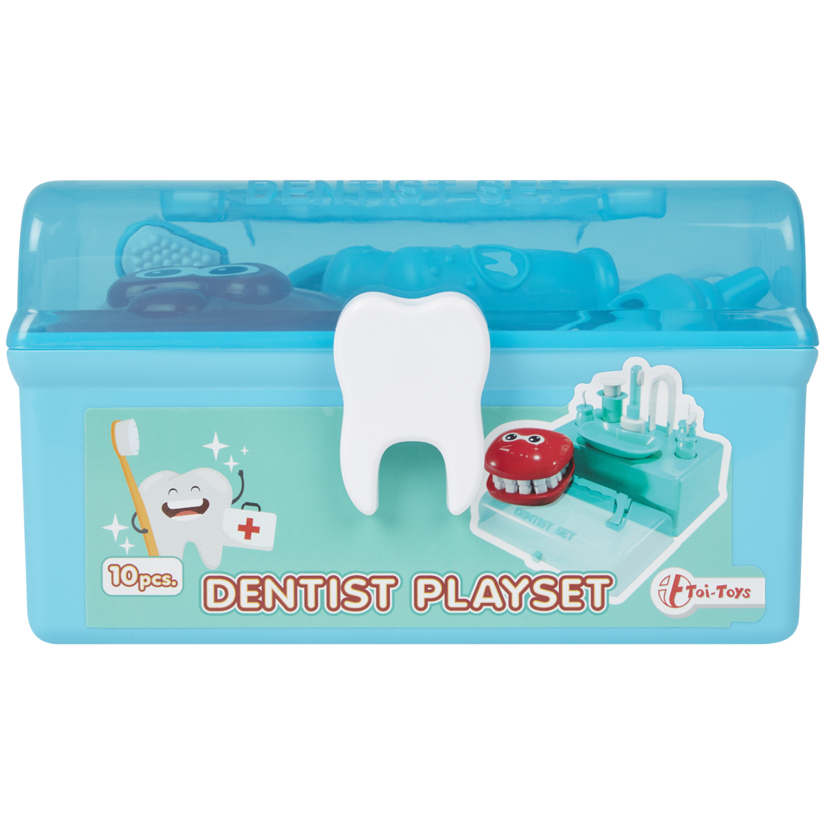 Speelgoed-tandartskoffer
