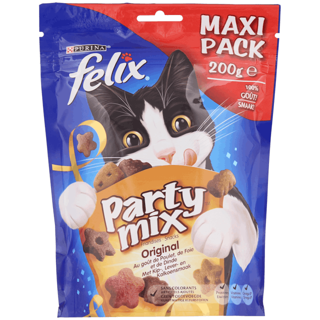 Felix Party Mix Katzensnacks Original