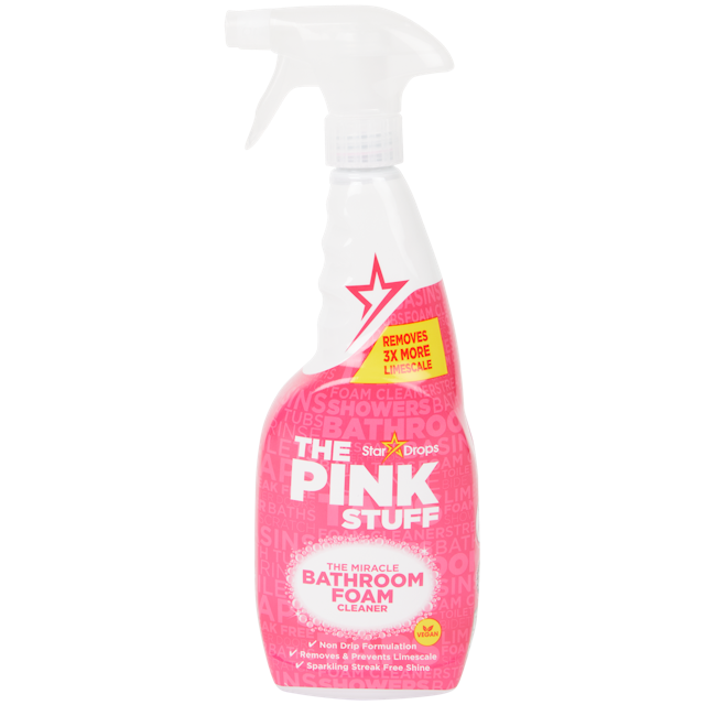 Pianka do czyszczenia łazienki The Pink Stuff