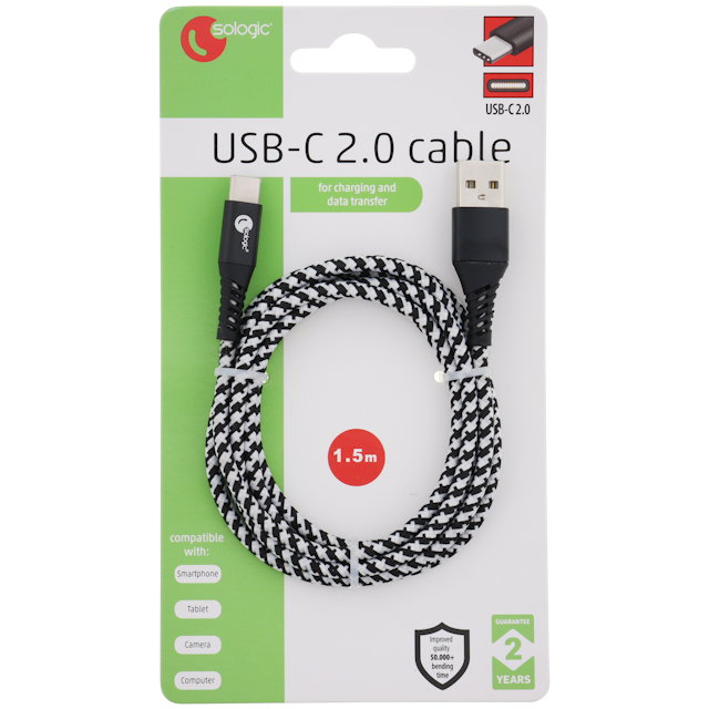 Datový kabel USB-C Sologic