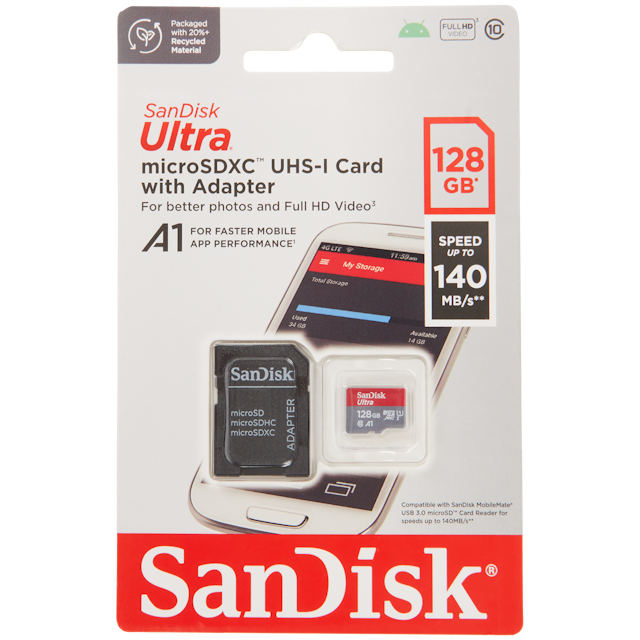 Carte micro SDXC SanDisk Ultra