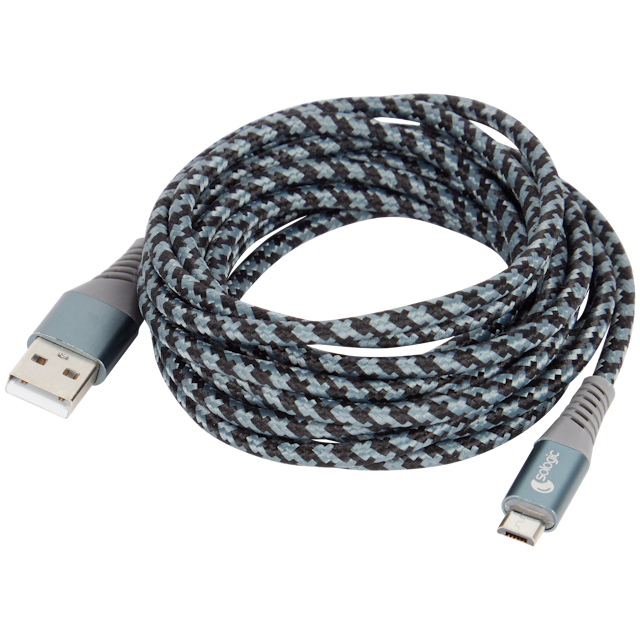 Dátový a nabíjací kábel Sologic Micro-USB