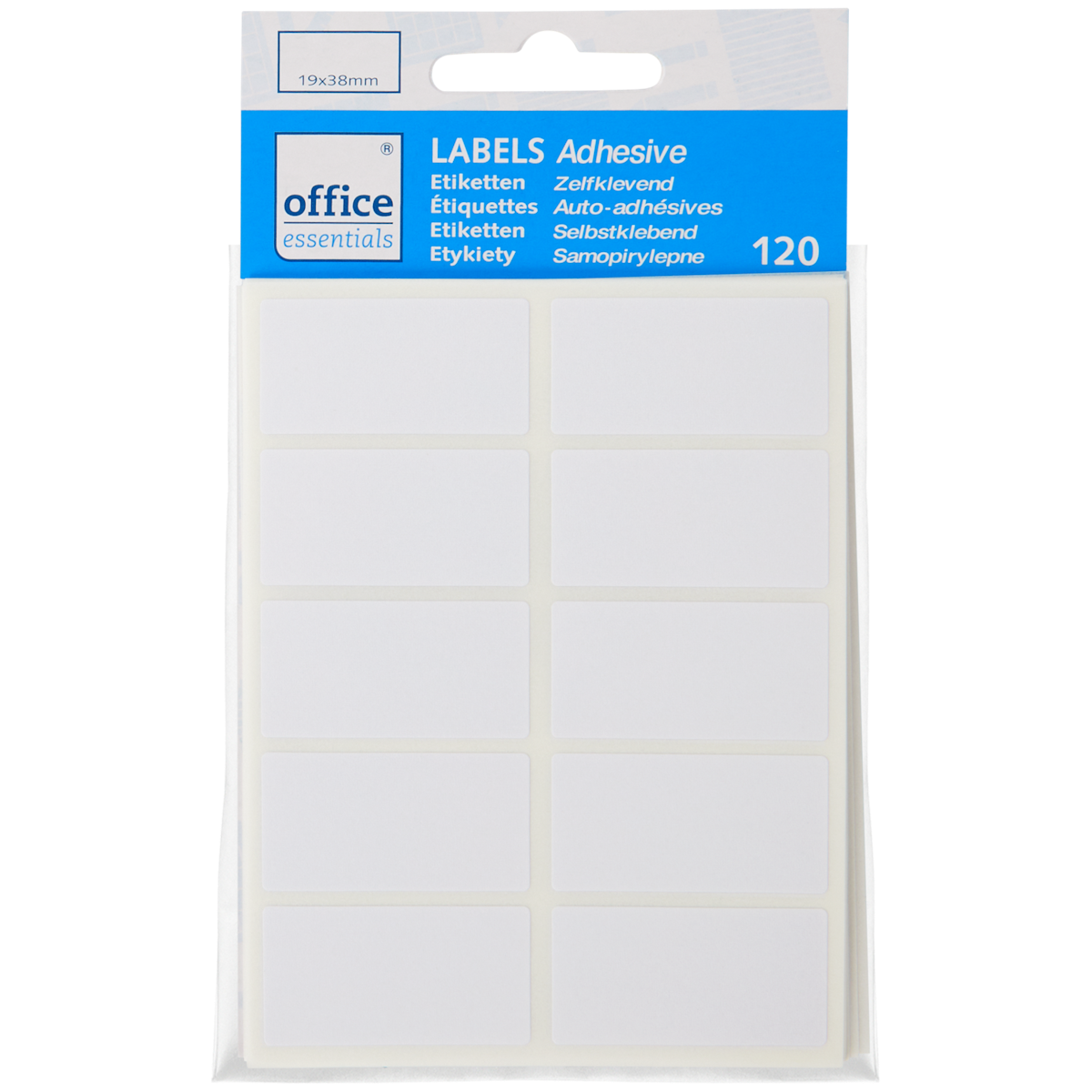 Office Essentials Etiketten Selbstklebend