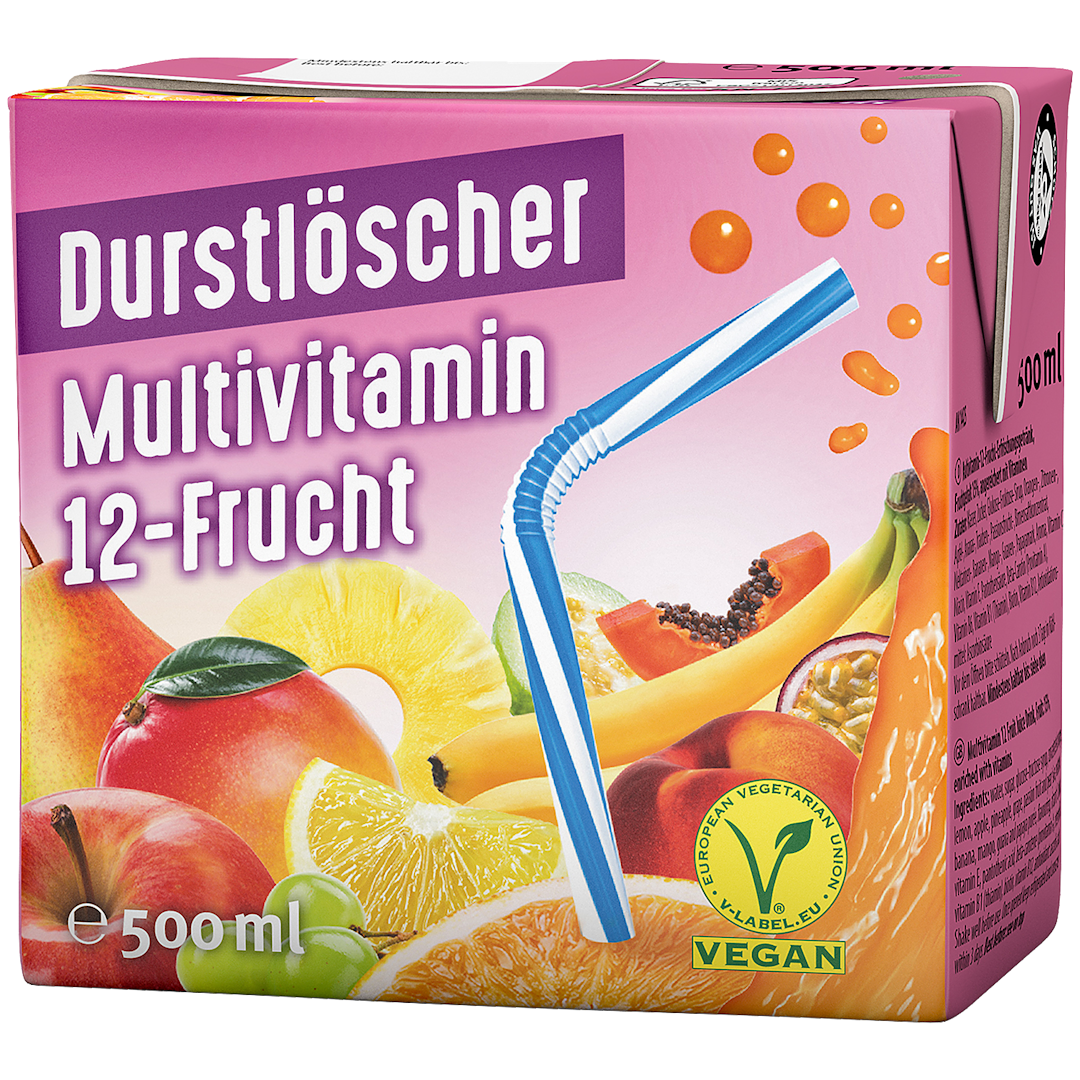 Durstlöscher Multivitamin 12-Frucht