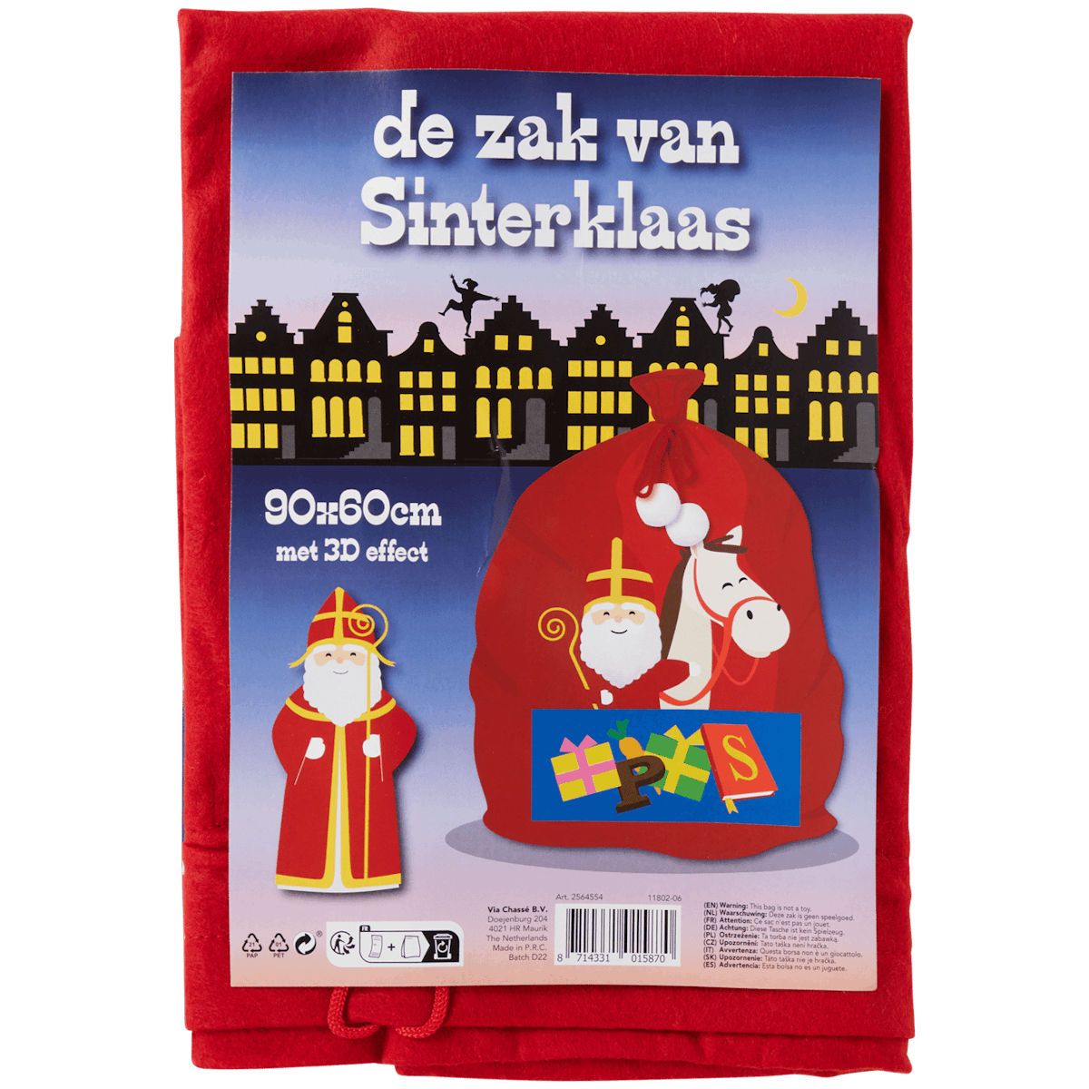 Sinterklaas geschenkzak