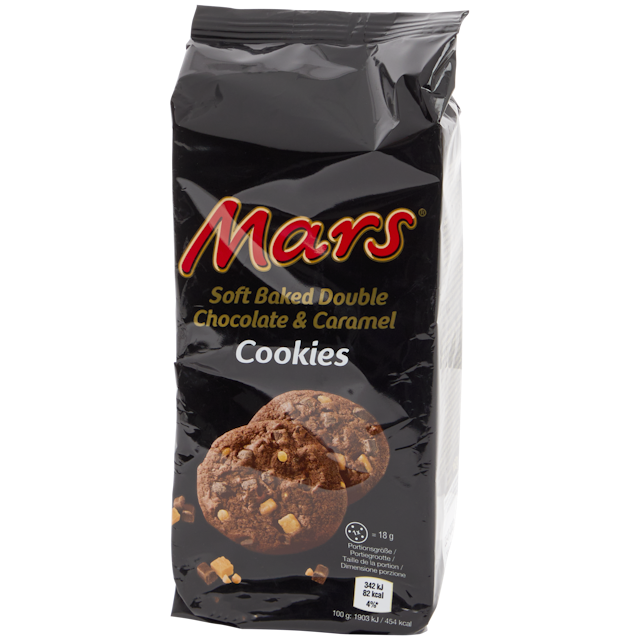 Mars Kekse Soft Baked Double Chocolate & Caramel