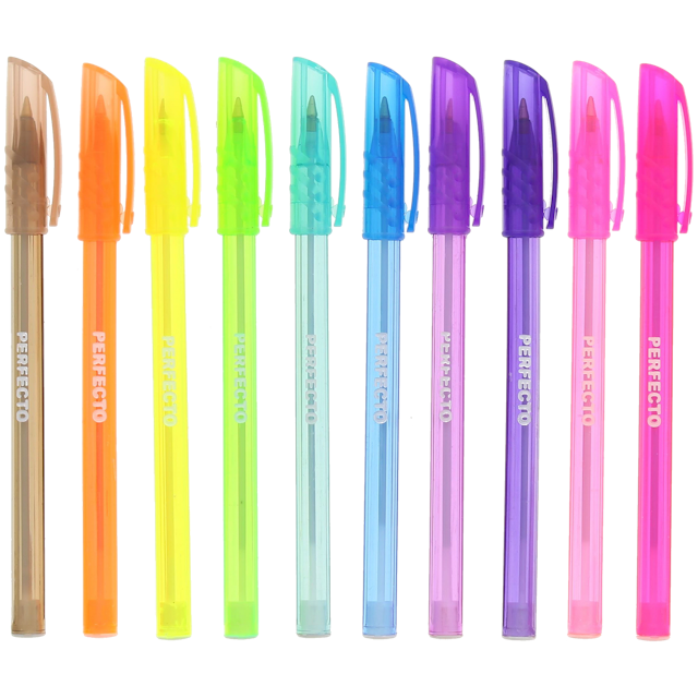 Kolorowe długopisy