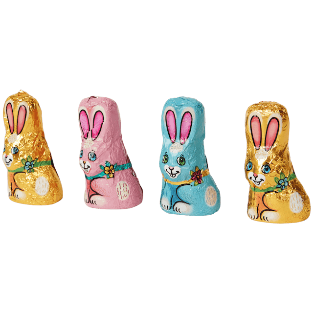 Conejos de Pascua de chocolate