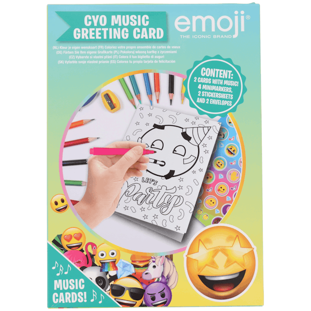 Emoji Musikkarten zum Selbstgestalten
