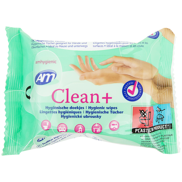 Chusteczki higieniczne Clean+