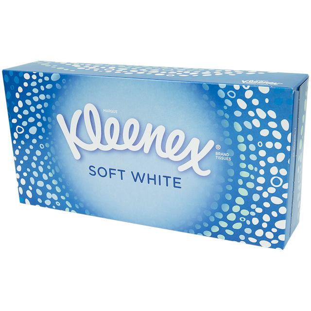 Kleenex Soft White tissues 