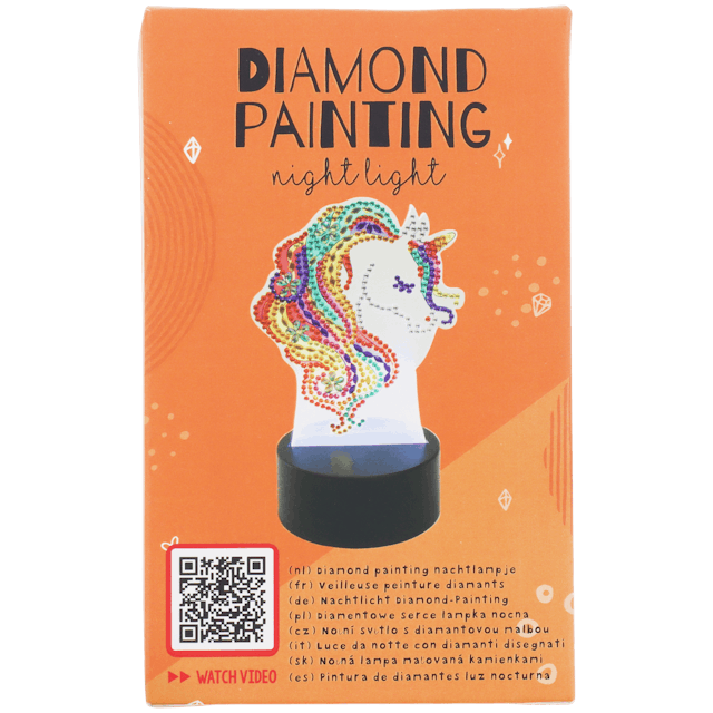 Diamond-Painting-Nachttischlampe